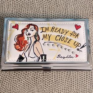 Brighton Vintage Close Up Business Card Case